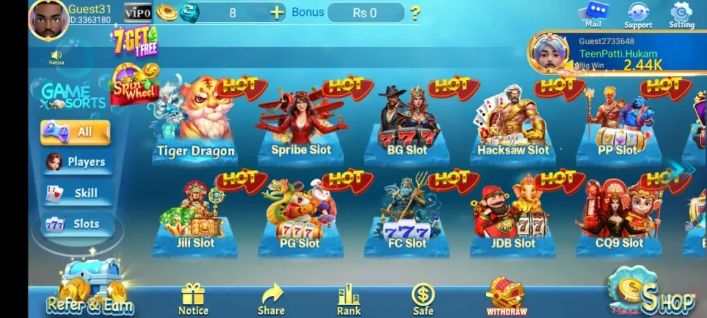 3card league